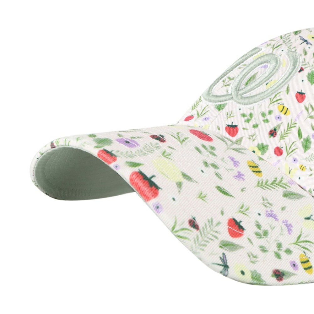 Washington Nationals Girls Youth Posey Clean Up Adjustable Hat - Light Pink | 47 brand