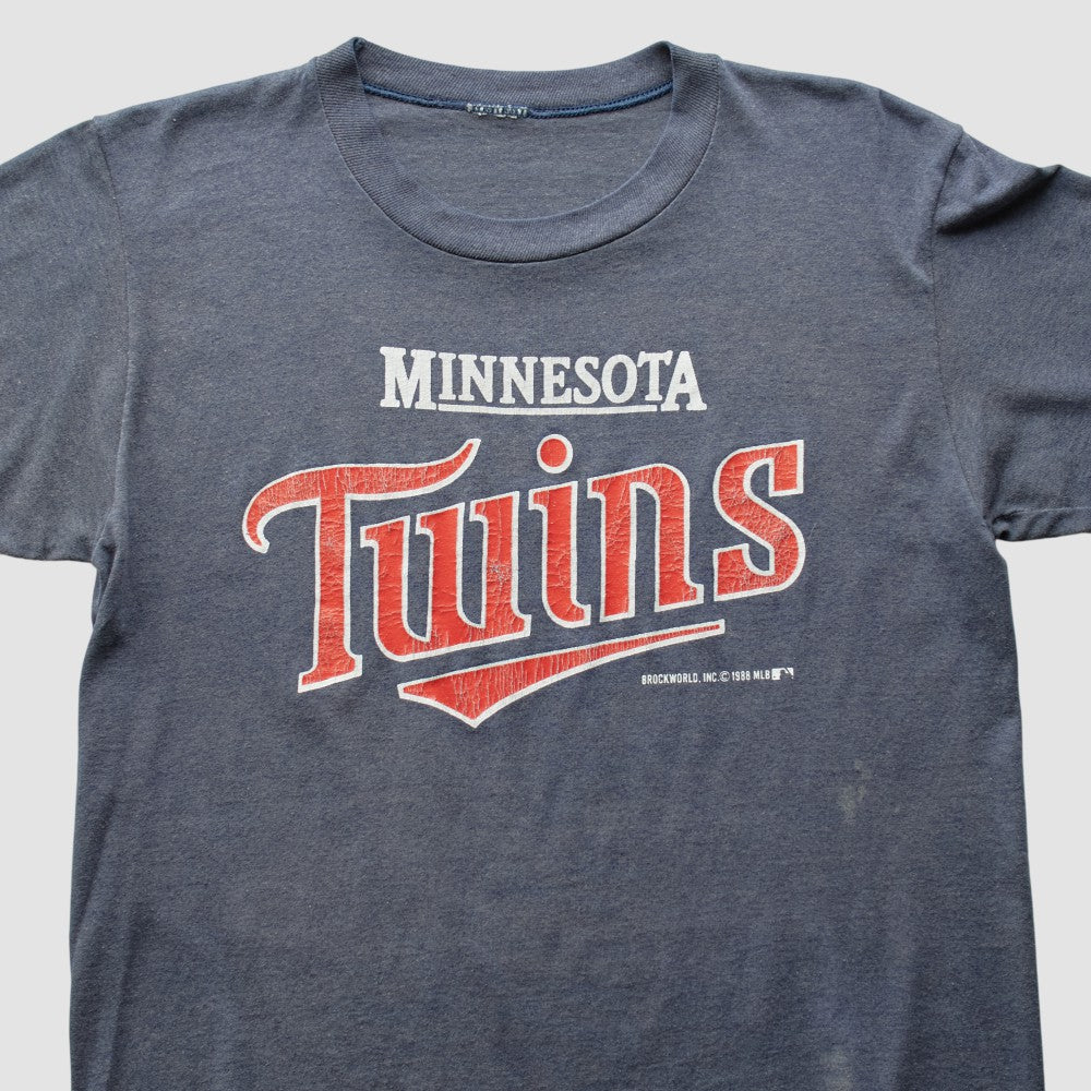Minnesota Twins 1988 T-Shirt - Gray Vintage