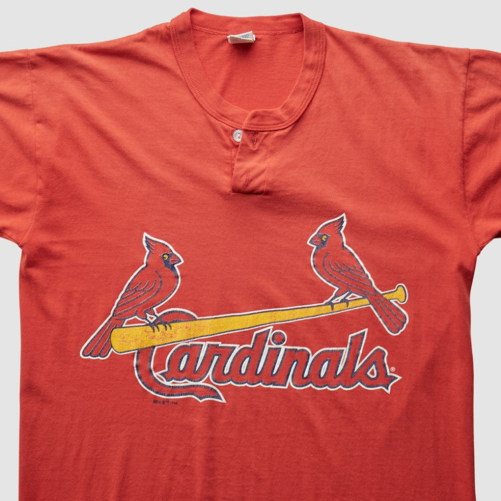 St. Louis Cardinals Russell 1998 T-Shirt - Red Vintage