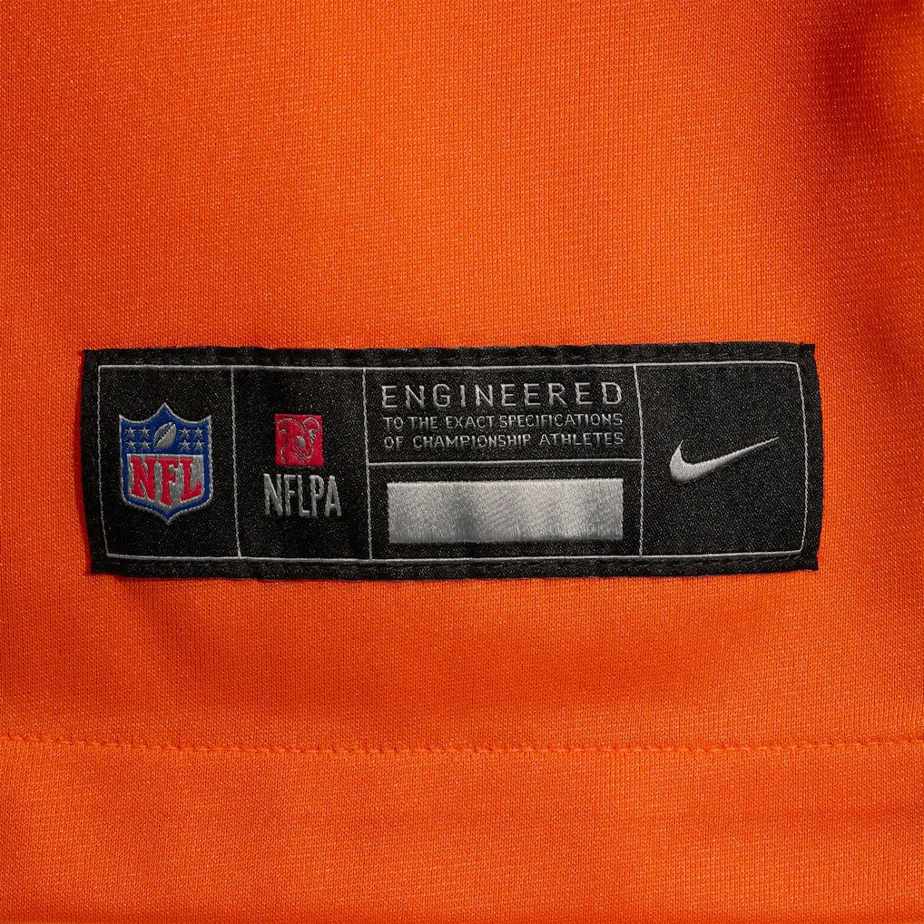 Sai'vion Jones Denver Broncos Team Game Jersey - Orange | Nike online