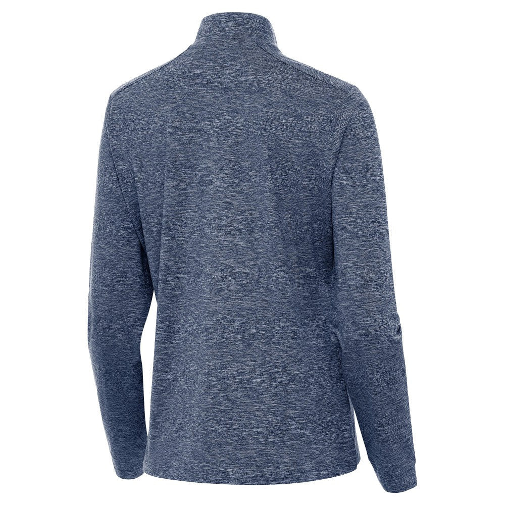 Spain National Team Antigua Women's Quarter-Zip Pullover - Heather Navy outlet