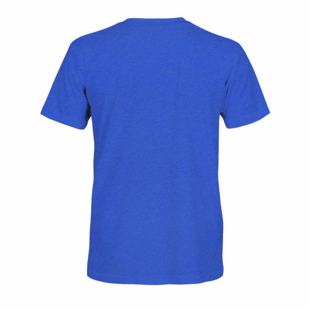 Real Madrid 1863FC Athletic Wordmark Vintage Tri-Blend T-Shirt - Blue outlet