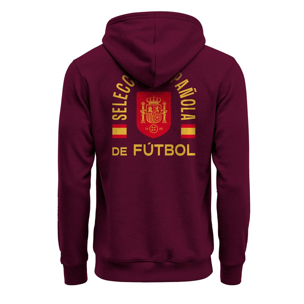 Spain National Team 1863FC True Glory Fleece Hoodie - Maroon on sale