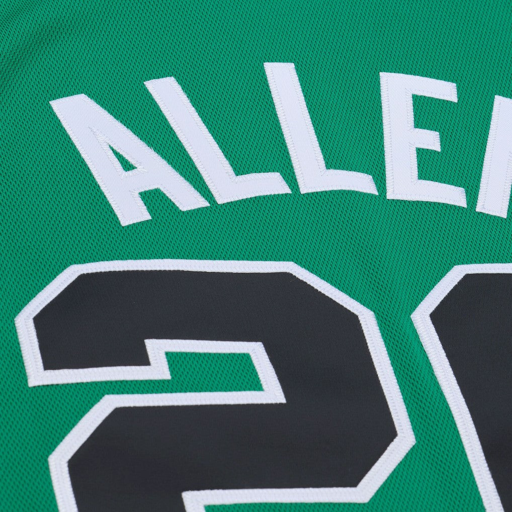 Ray Allen Boston Celtics 2007-08 Hardwood Classics Authentic Jersey - Kelly Green | Mitchell & Ness cheap