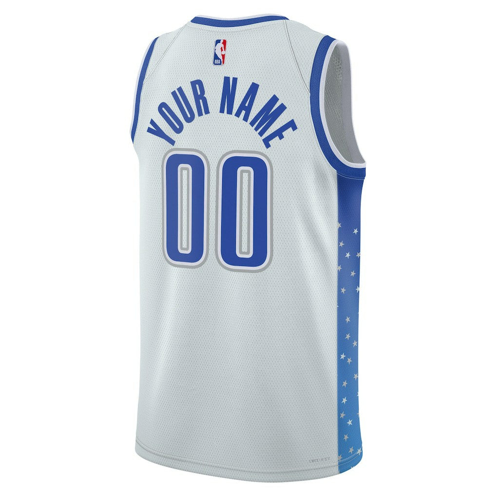 Orlando Magic Unisex 2025/26 City Edition Swingman Custom Jersey - Silver | Nike on sale