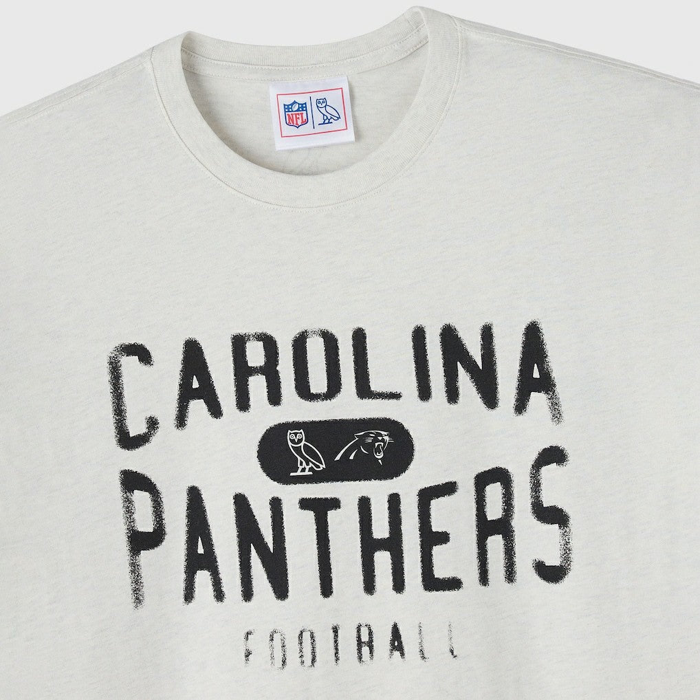 Carolina Panthers OVO x NFL Unisex T-Shirt - Heather Gray discount