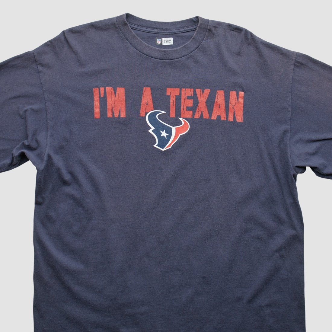 Houston Texans NFL 2010s Long Sleeve T-shirt - Navy Vintage discount