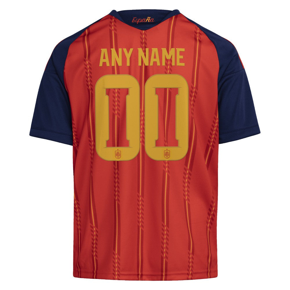 Spain National Team Youth FIFA x World Cup 2026 Home Replica Custom Jersey - Red | Adidas discount