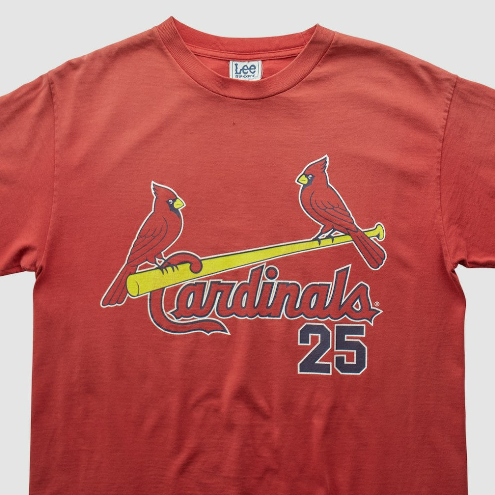St. Louis Cardinals Lee Apparel 2001 T-shirt - Red Vintage