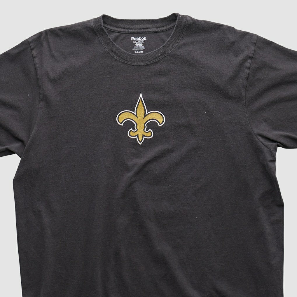 New Orleans Saints Reebok 2000s T-shirt - Black Vintage sale