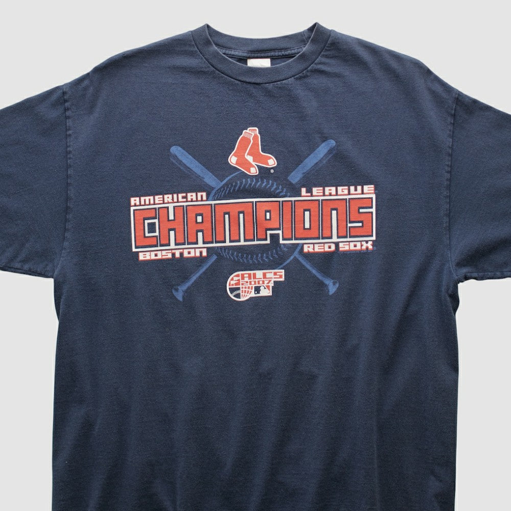 Boston Red Sox Alstyle Apparel 2007 T-shirt - Navy Vintage