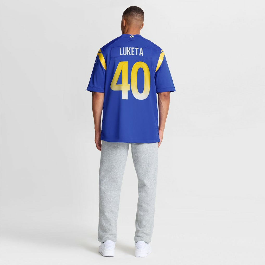 Jesse Luketa Los Angeles Rams Team Game Jersey - Royal | Nike outlet