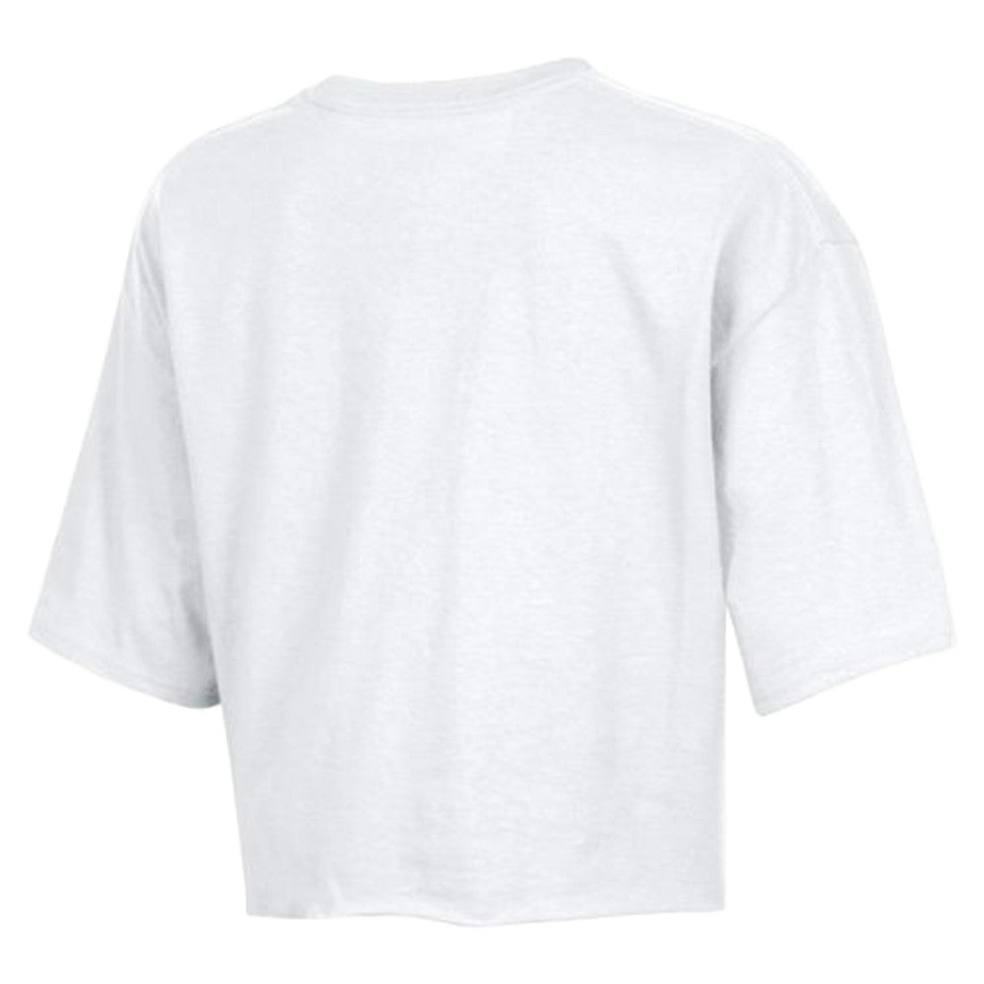 Denver Broncos Champion Women's Boyfriend Cropped T-Shirt - White discount