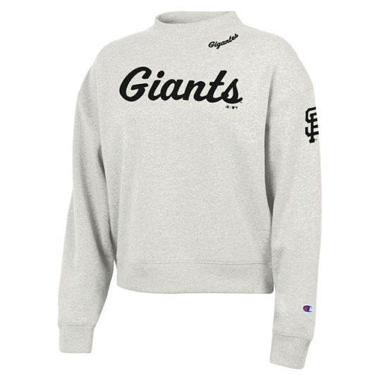 San Francisco Giants Champion Women's Triumph Tri-Blend Sweatshirt - Stone