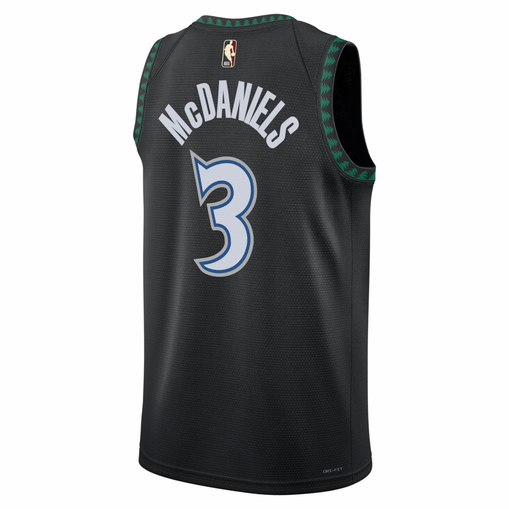 Jaden McDaniels Minnesota Timberwolves Unisex Swingman Jersey - Classic Edition - Black | Nike online