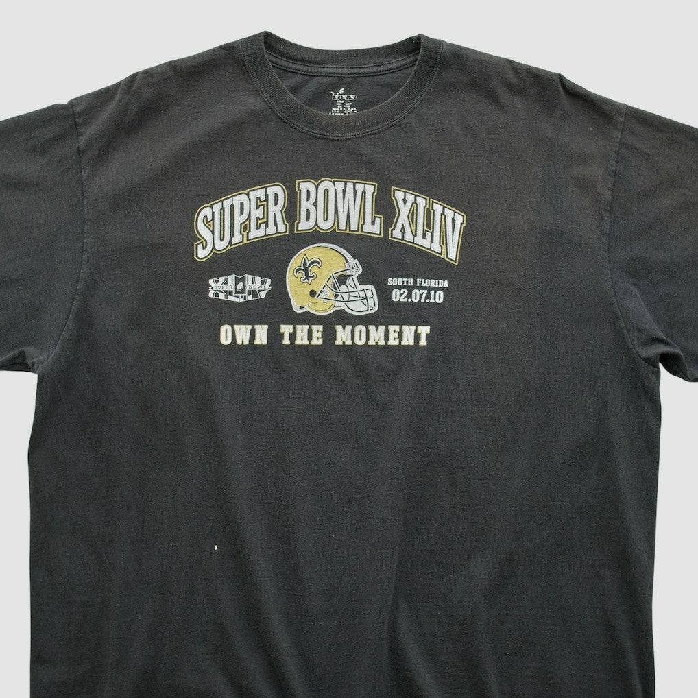 New Orleans Saints 2010 T-shirt - Black Vintage discount