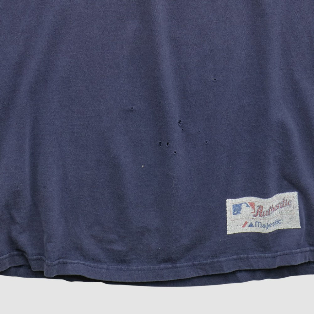 Atlanta Braves Majestic 2005 T-shirt - Navy Vintage