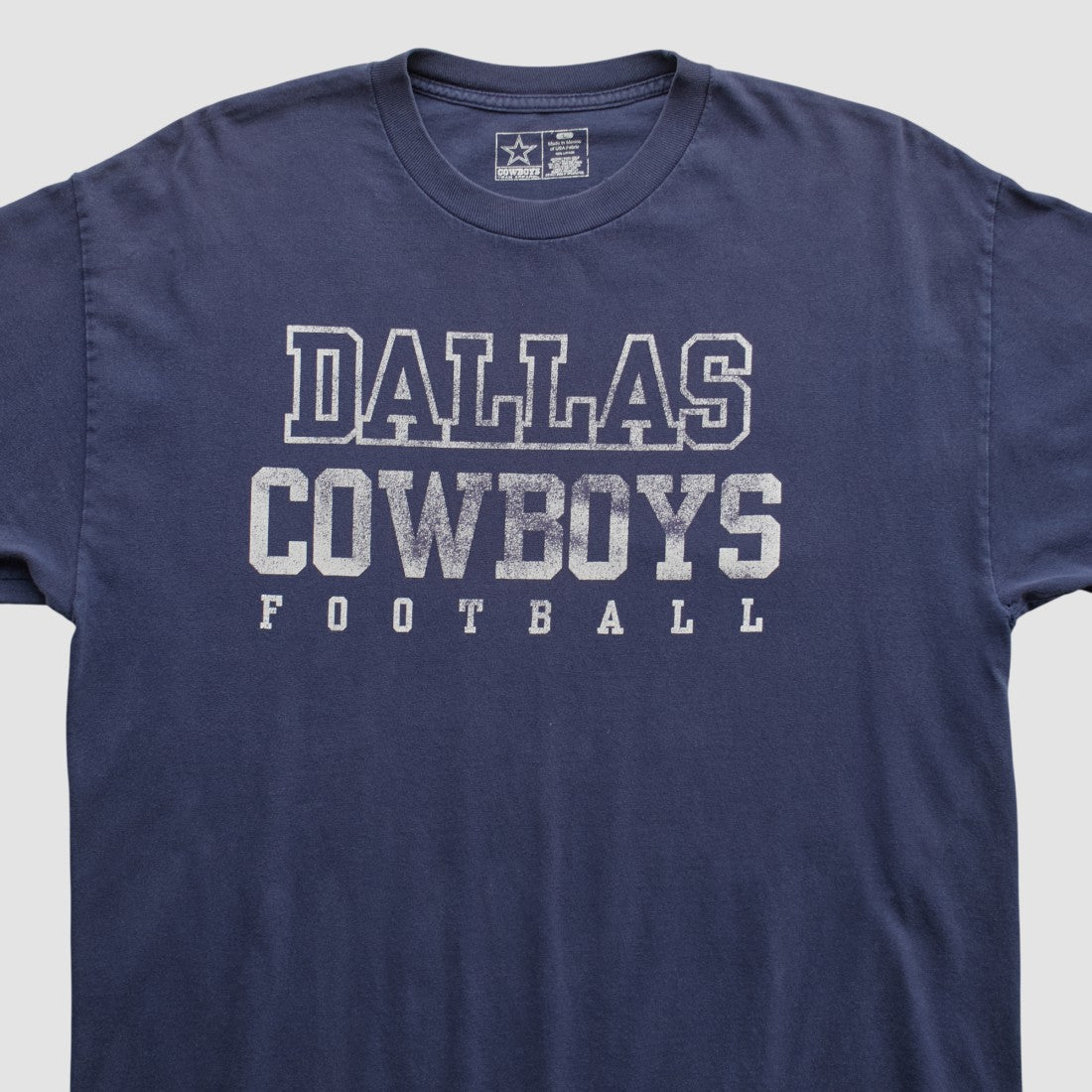 Dallas Cowboys Cowboys Team Apparel T-shirt - Navy Vintage on sale