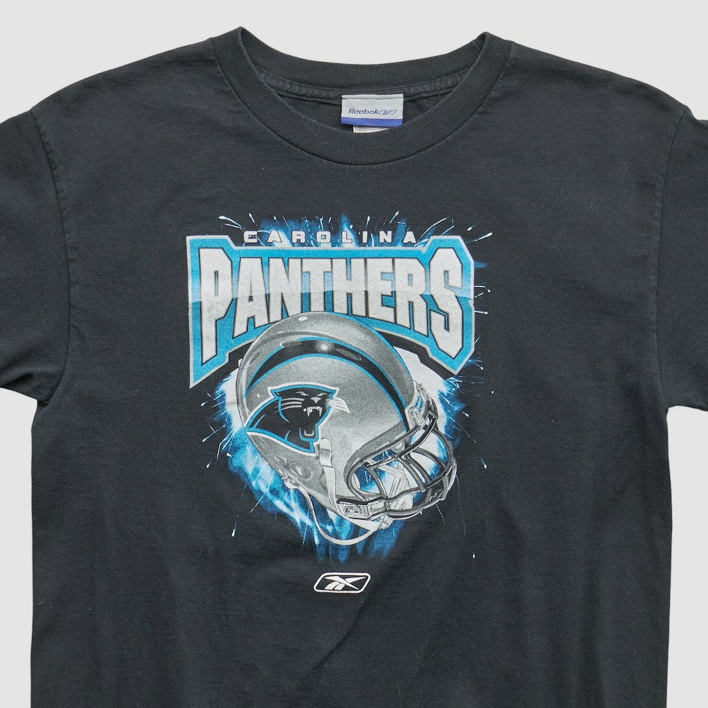 Carolina Panthers Reebok 2000s T-shirt - Black Vintage for sale
