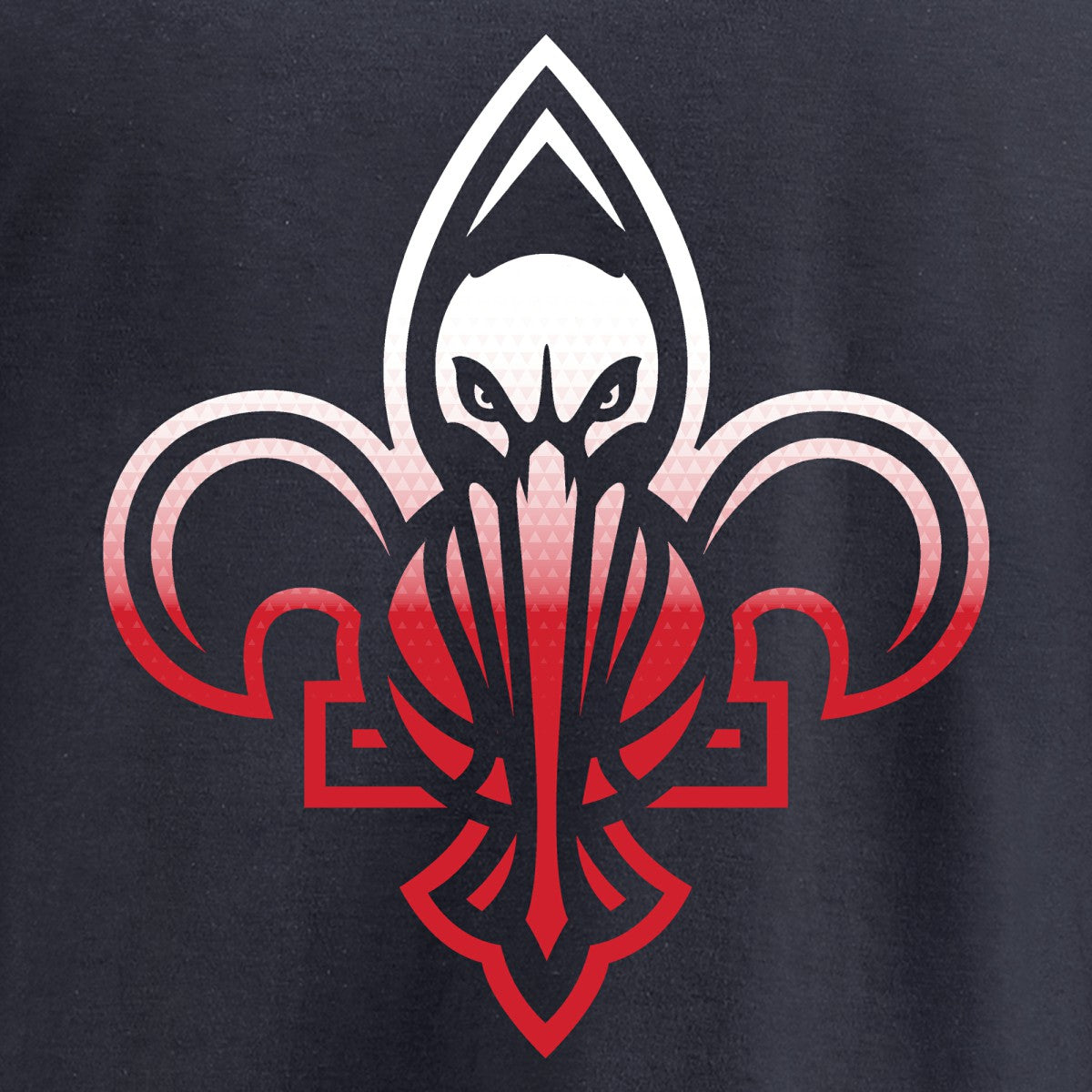 New Orleans Pelicans Gradient Logo Pullover Hoodie - Navy cheap