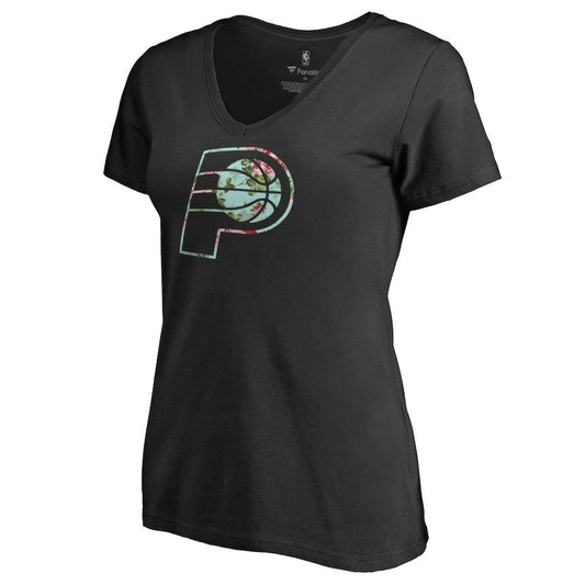 Indiana Pacers Lovely V-Neck T-Shirt - Black online