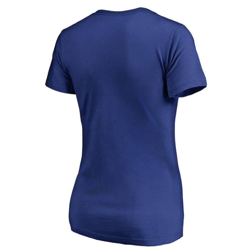 Los Angeles Dodgers Women's Hometown Collection Determined V-Neck T-Shirt - Royal