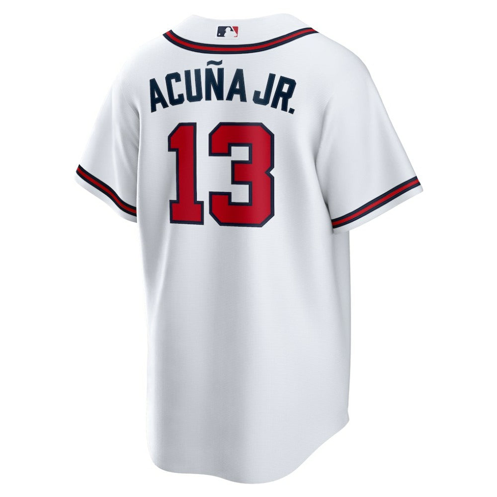 Ronald Acuna Jr. Atlanta Braves Home Replica Player Name Jersey - White | Nike
