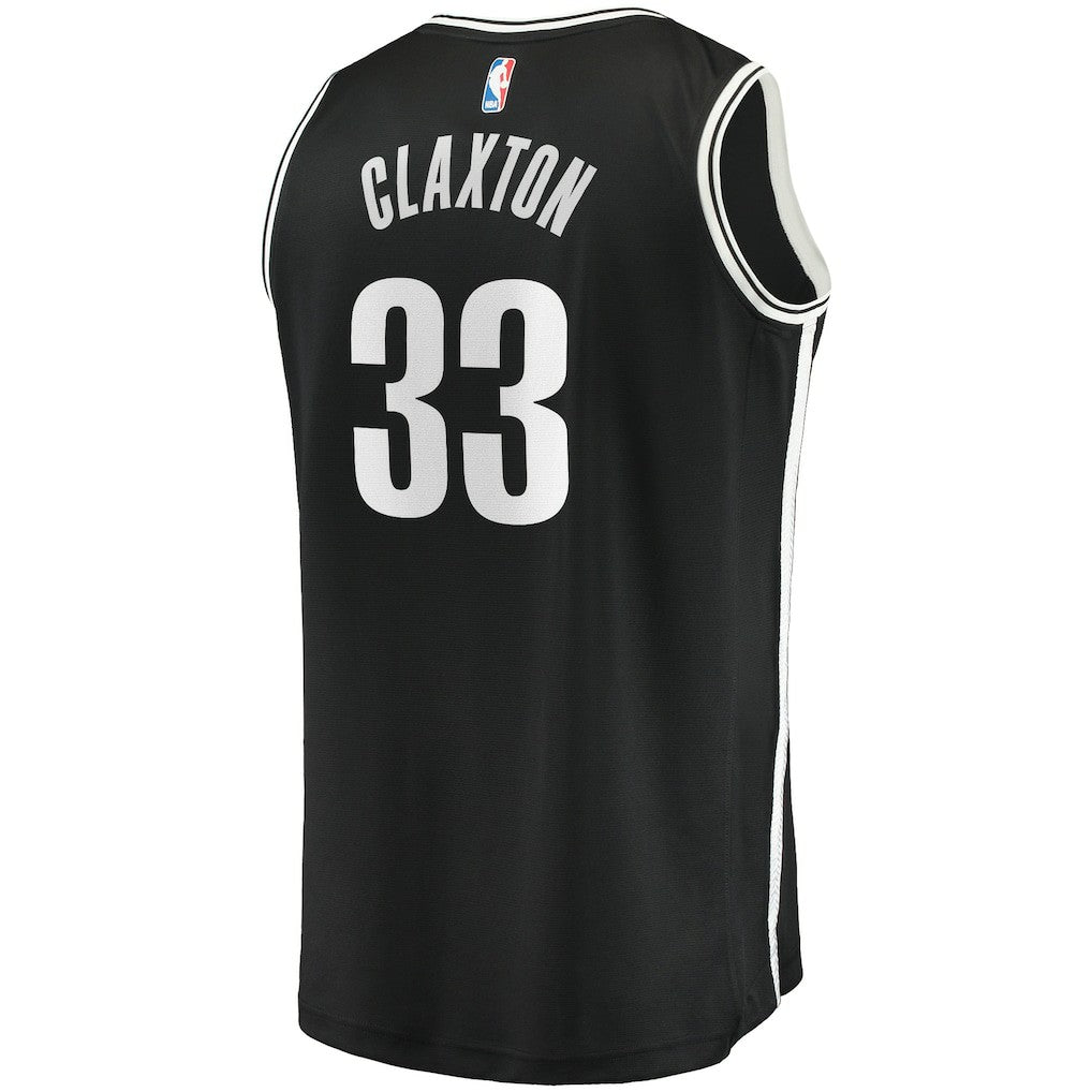 Nicolas Claxton Brooklyn Nets Fast Break Player Jersey - Icon Edition - Black | Fanatics on sale