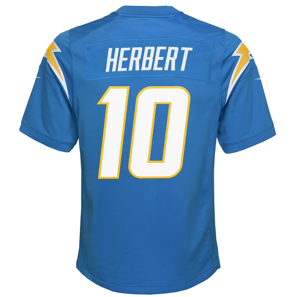 Justin Herbert Los Angeles Chargers Youth Game Jersey - Powder Blue | Nike online