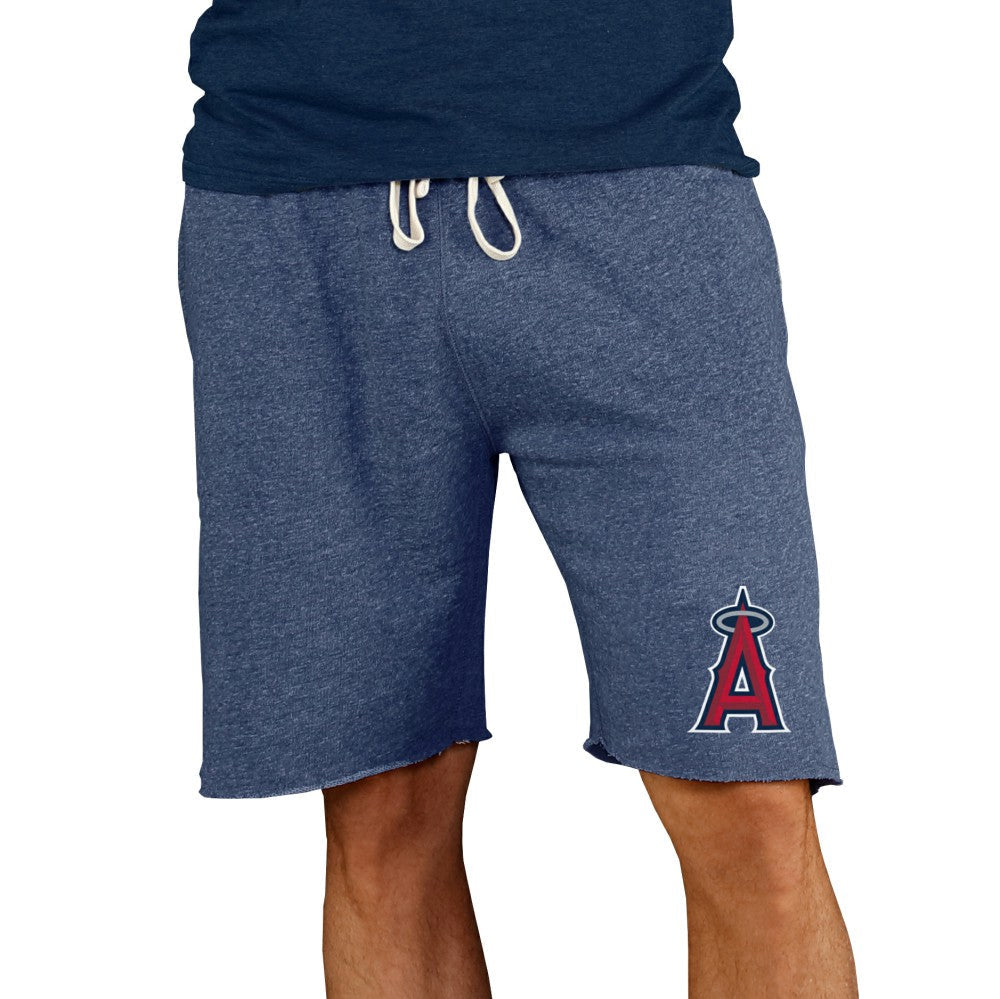 Los Angeles Angels Concepts Sport Mainstream Terry Shorts - Navy