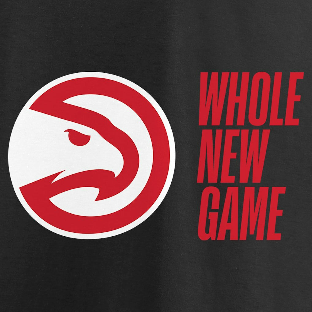 Atlanta Hawks Whole New Game Team T-Shirt - Black cheap