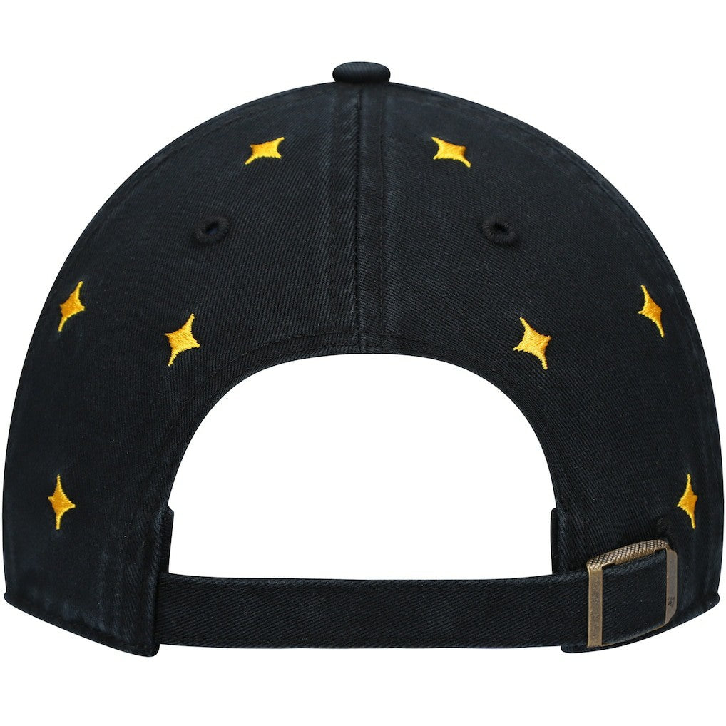 Pittsburgh Steelers '47 Women's Confetti Clean Up Adjustable Hat - Black/Gold sale