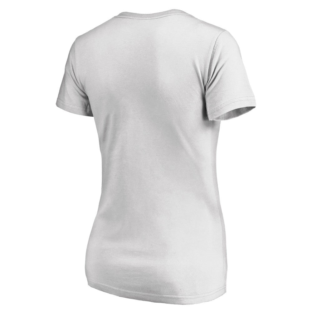 Los Angeles Angels Women's City Pride V-Neck T-Shirt - White