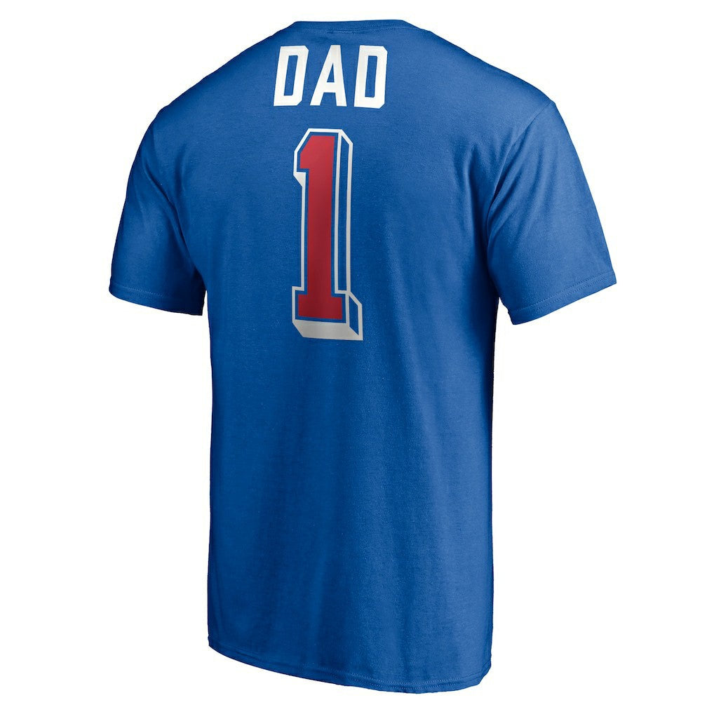 Philadelphia 76ers Number One Dad T-Shirt - Royal sale