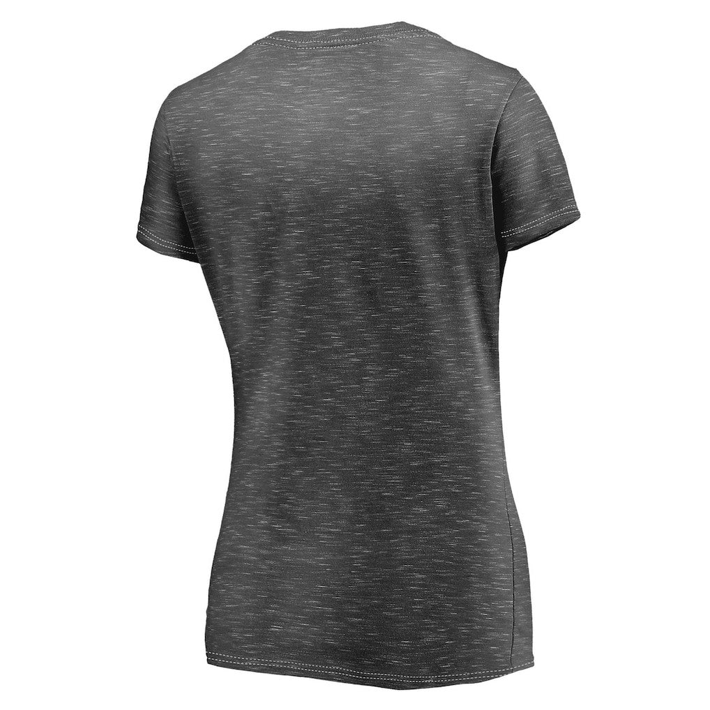 Buffalo Bills Women's League Leader Space Dye V-Neck T-Shirt - Charcoal online