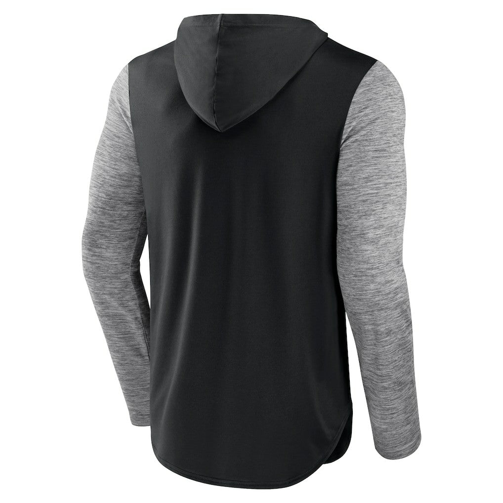 Brooklyn Nets Deep Rotation Performance Pullover Hoodie - Black/Heathered Charcoal | Fanatics sale