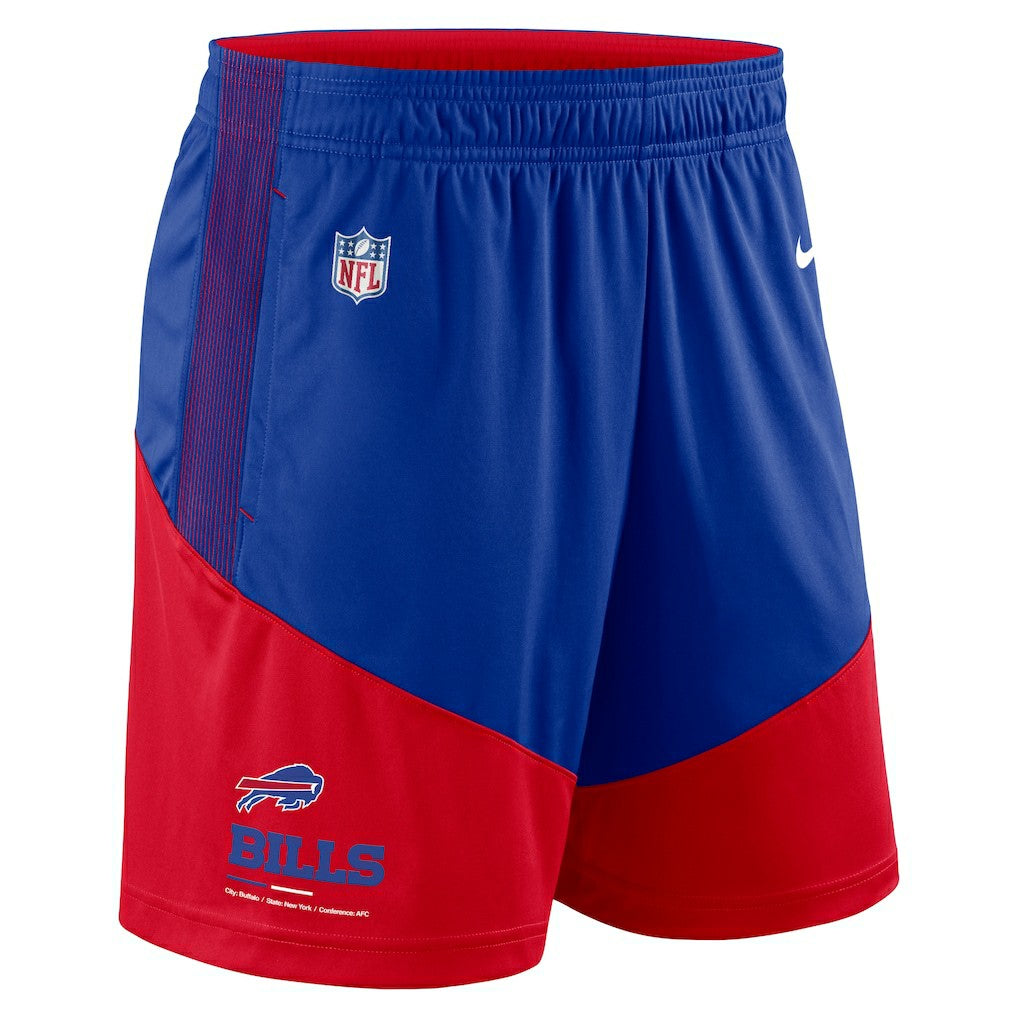 Buffalo Bills Sideline Primary Lockup Performance Shorts - Royal/Red | Nike outlet