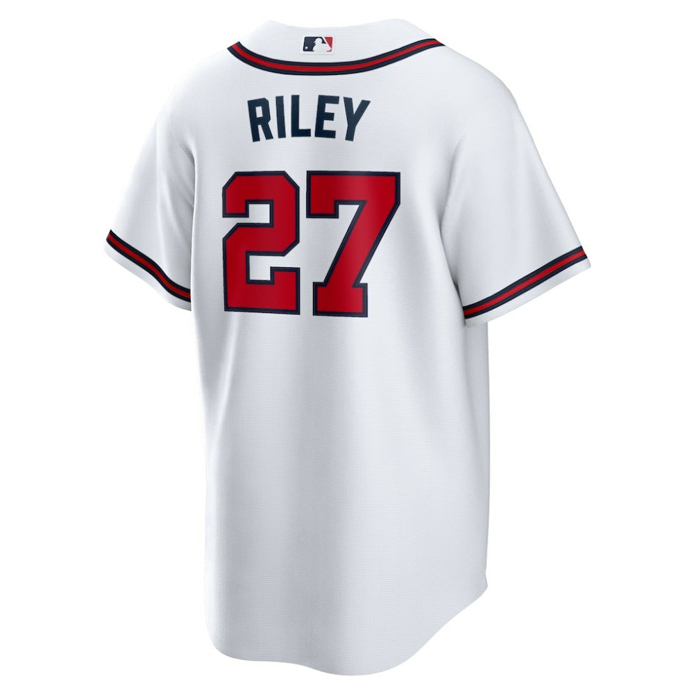 Austin Riley Atlanta Braves Home Replica Player Jersey - White | Nike