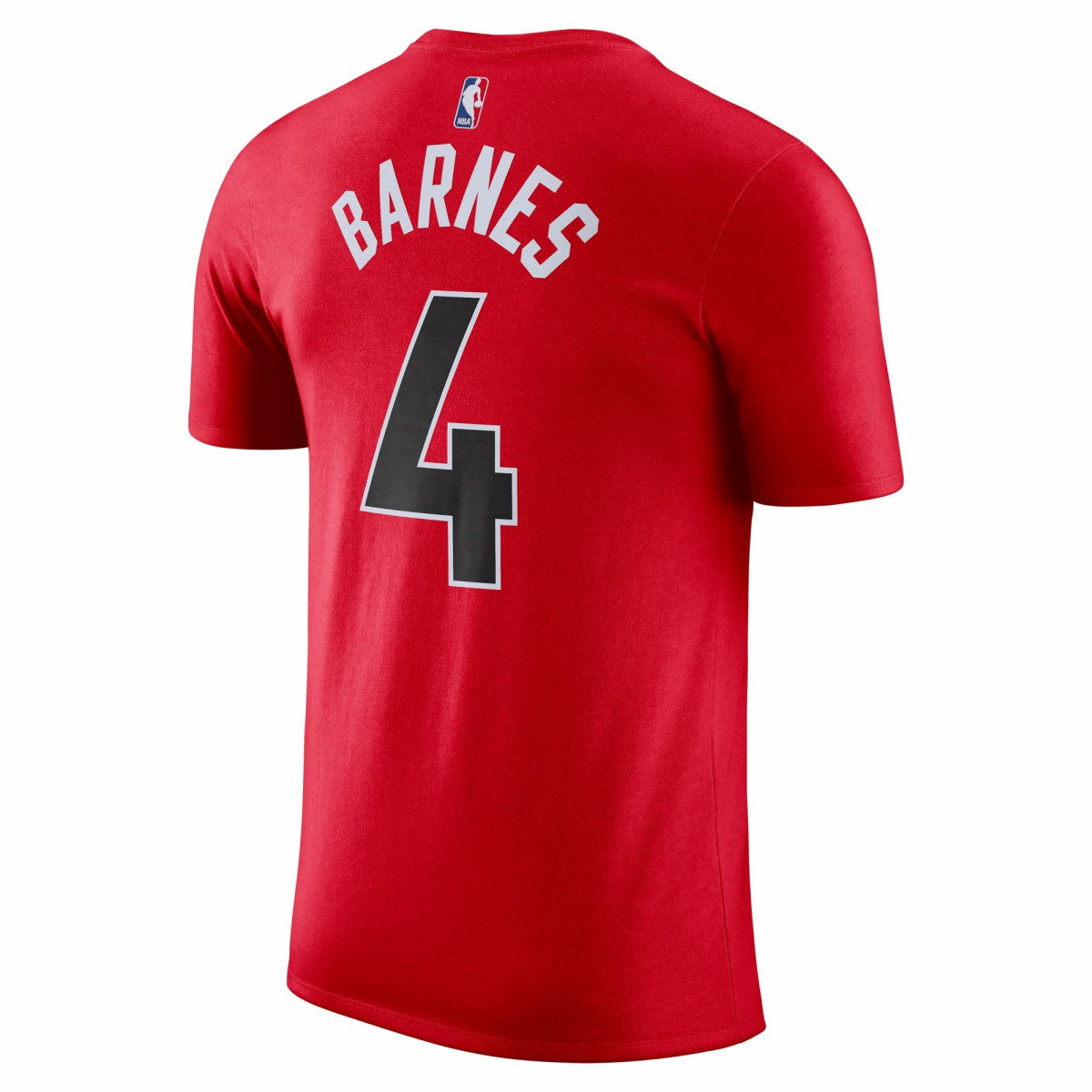 Scottie Barnes Toronto Raptors Icon 2022/23 Name & Number T-Shirt - Red | Nike on sale