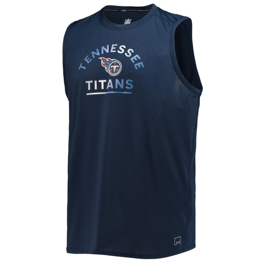 Tennessee Titans MSX by Michael Strahan Rebound Tank Top - Navy on sale