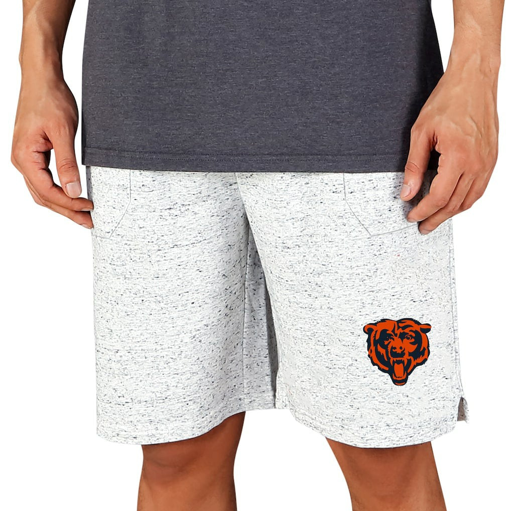 Chicago Bears Concepts Sport Throttle Knit Jam Shorts - White/Charcoal sale