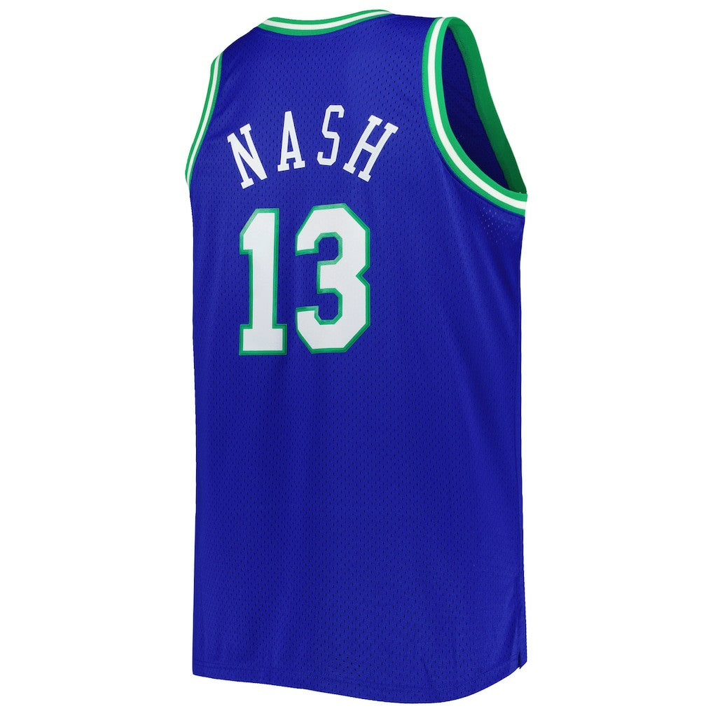 Steve Nash Dallas Mavericks Big & Tall Hardwood Classics 1998/99 Swingman Jersey sale - Blue | Mitchell & Ness cheap