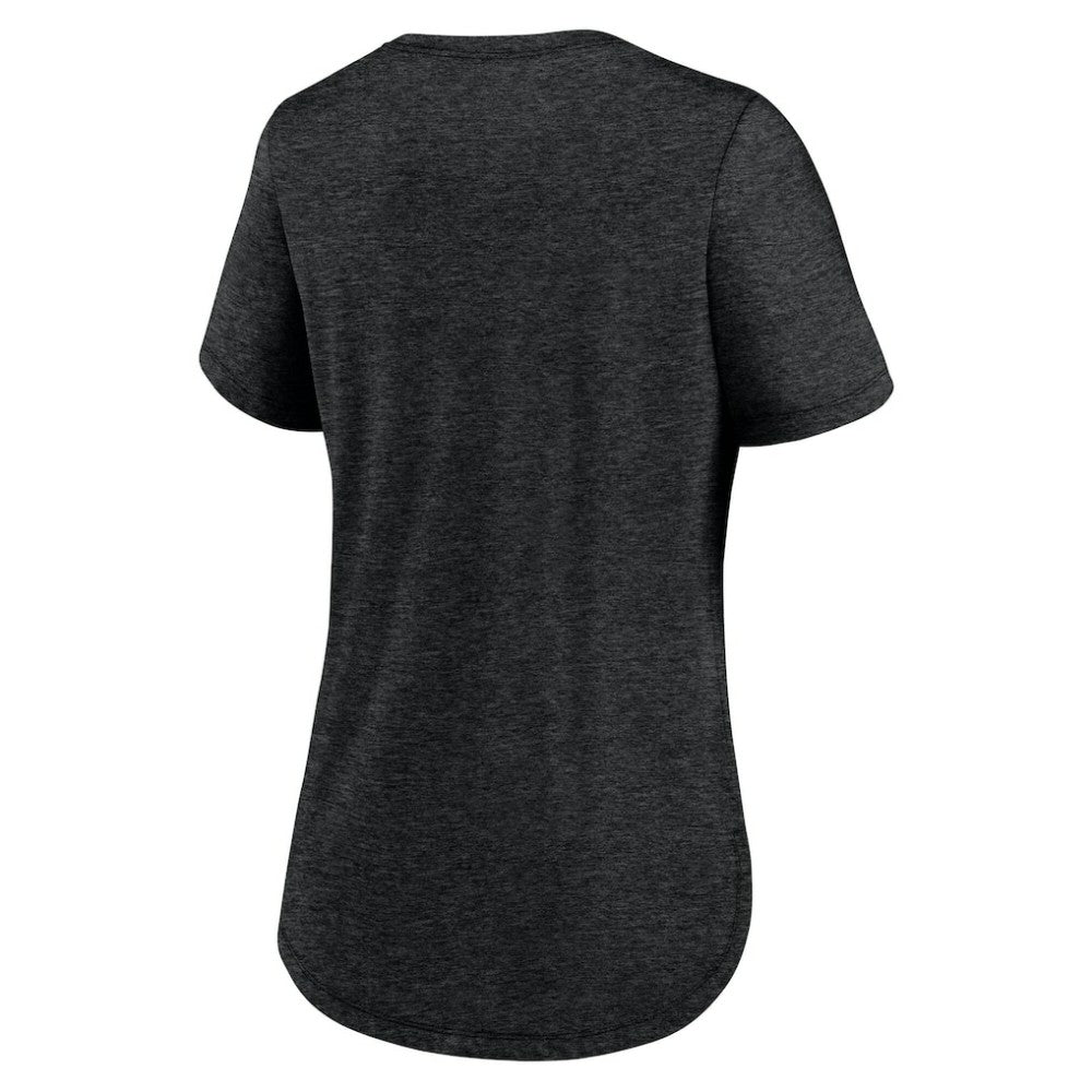 Arizona Diamondbacks Women's Rewind Arch Mix Tri-Blend T-Shirt - Heather Black | Nike