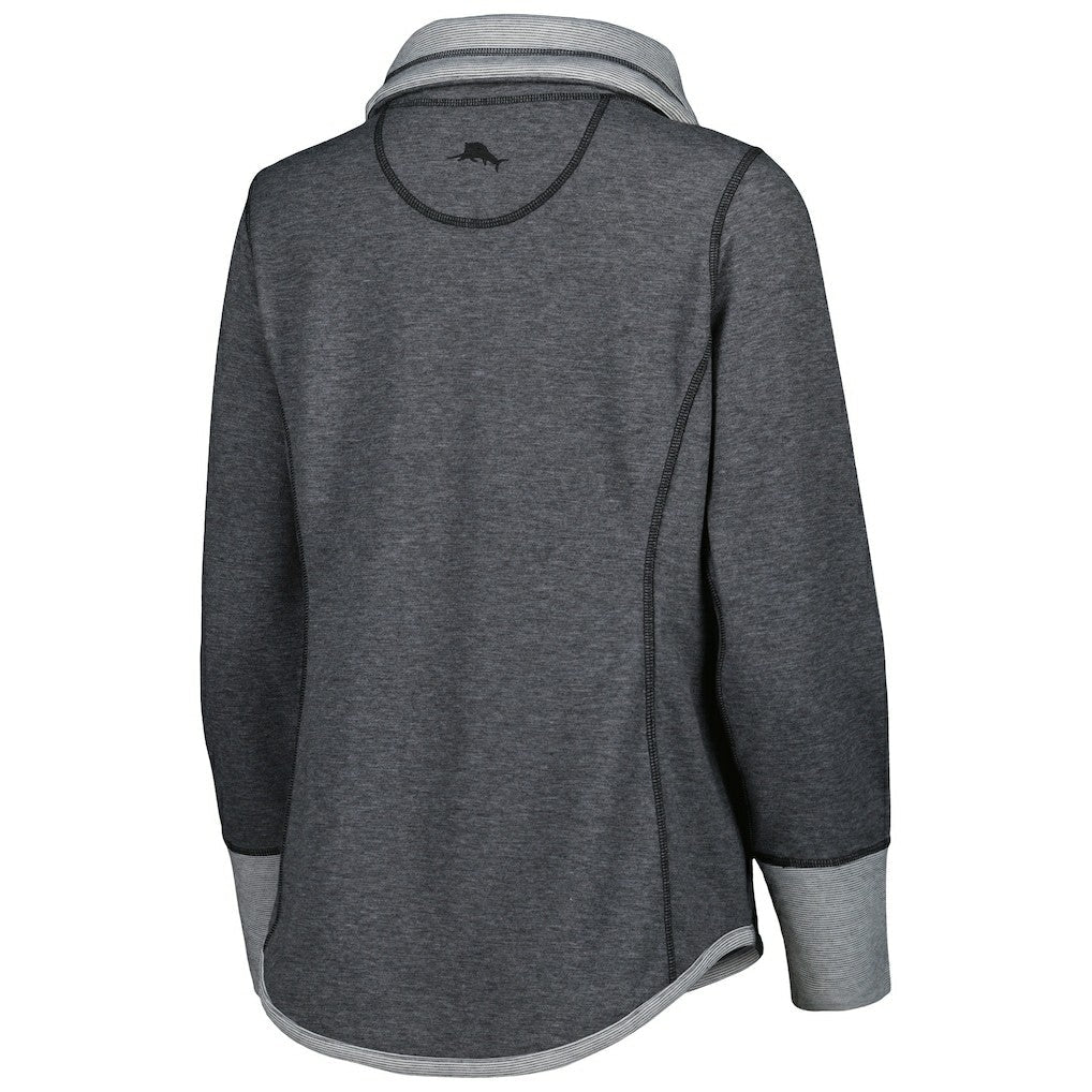 Cleveland Browns Women's Sport Sun Fade Full-Zip Sweatshirt - Heathered Black online