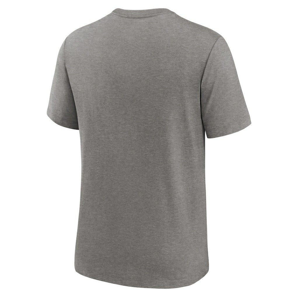 Cleveland Browns Team Tri-Blend T-Shirt - Heather Charcoal | Nike for sale