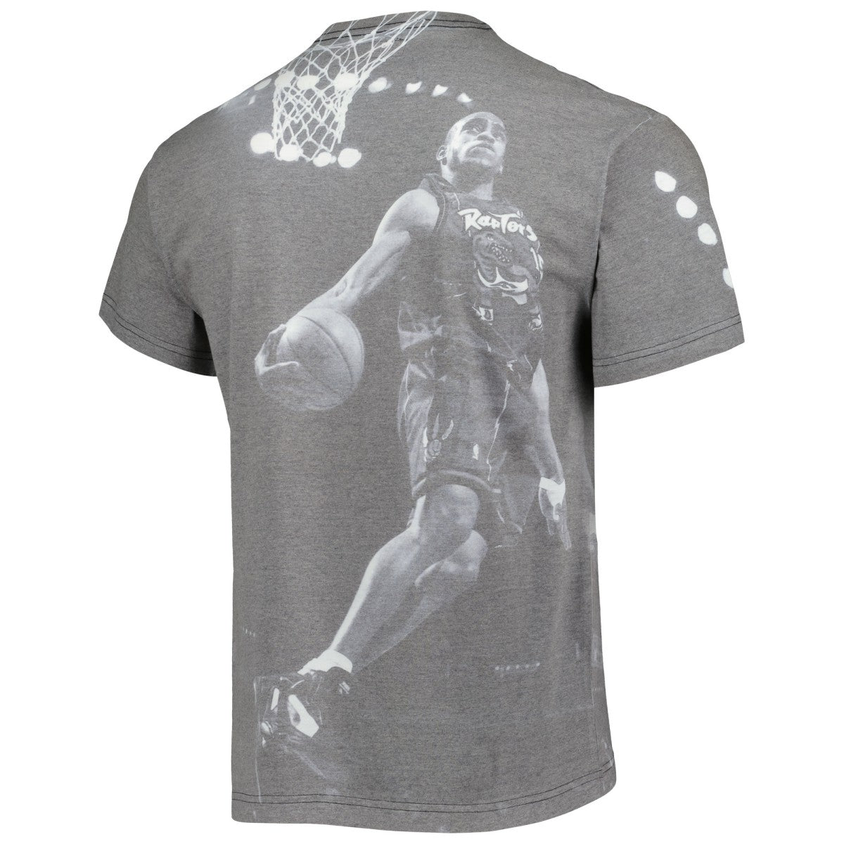Vince Carter Toronto Raptors Above The Rim T-Shirt - Heather Gray | Mitchell & Ness discount