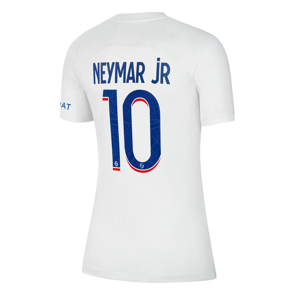 Neymar Jr. Paris Saint-Germain Women's 2022/23 Third Breathe Stadium Replica Player Jersey - White | Nike on sale