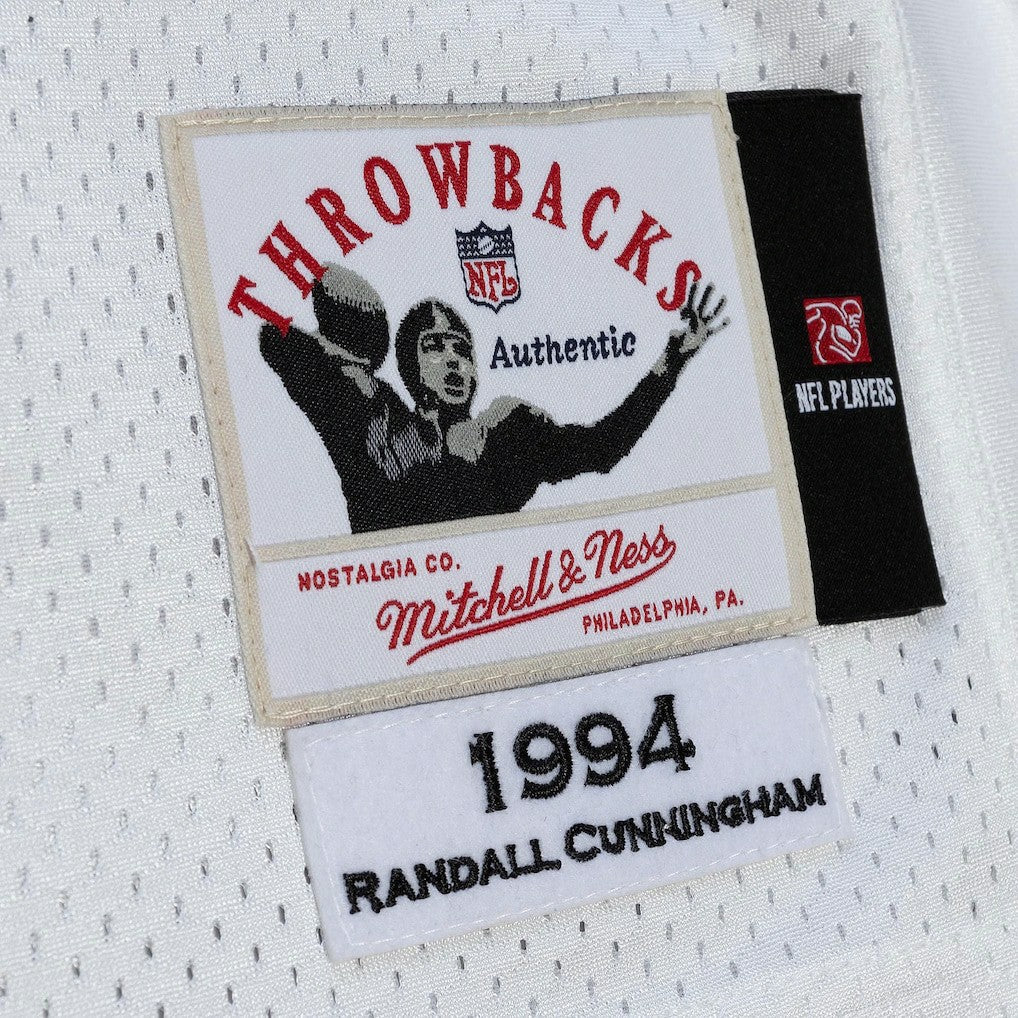 Randall Cunningham Philadelphia Eagles 1994 Authentic Throwback Retired Player Jersey - White on sale