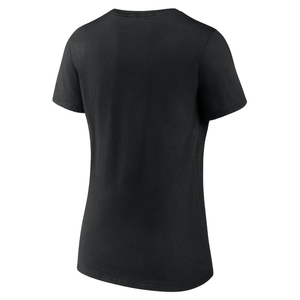 Chicago White Sox Women's Heart and Soul V-Neck T-Shirt - Black