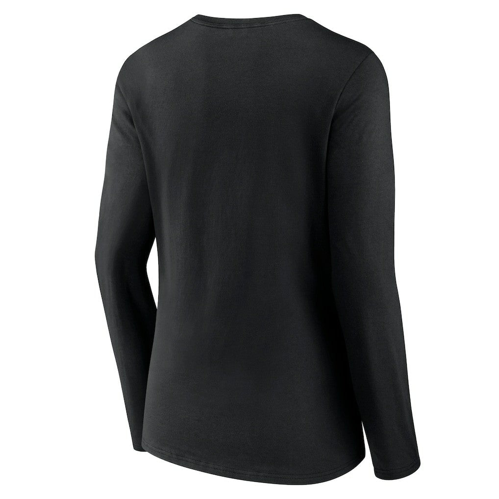 Boston Celtics Women's Alternate Logo V-Neck Long Sleeve T-Shirt - Black shop